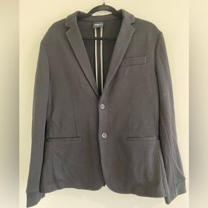 Jack & Jones Black Polyester Unlined Men’s Sport Coat